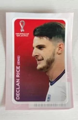 Estampa Panini Declan Rice Individual Coca Cola Qatar Mercadolibre