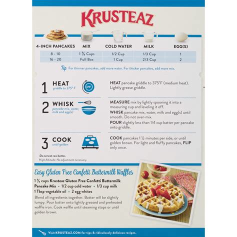 Krusteaz Buttermilk Pancake Mix Recipes