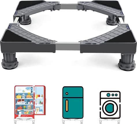 Wufu018 Universal Portable Mini Fridge Stand Washer Dryer Base