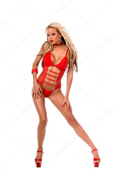 Lingerie Blond Stock Photo Realdealphoto