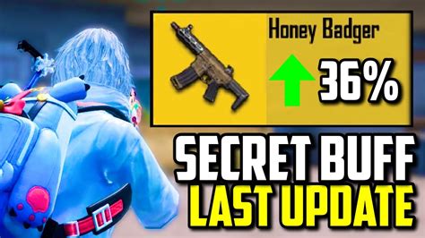 Honey Badger Was Buffed Pubg Mobile Youtube