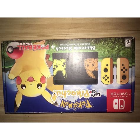 Nintendo Switch Pikachu And Eevee Edition Shopee Philippines