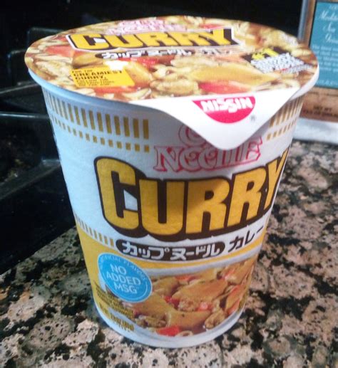 Taste Test: Curry Cup Noodles