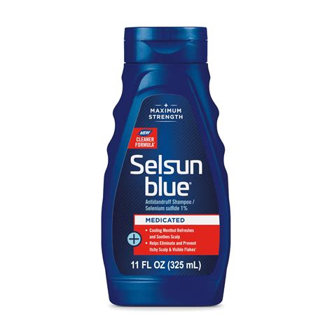 Selsun Blue Medicated Maximum Strength Schuppen Shampoo 11 Oz Amazon