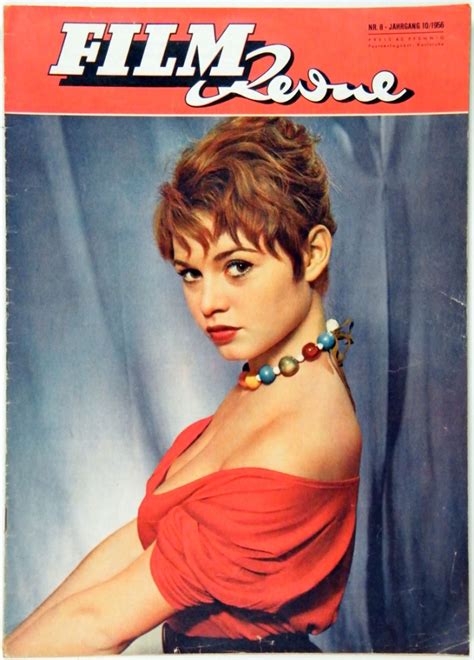 Film Revue 1956 08 Kinozeitschrift Titelbild Brigitte Bardot Heinz