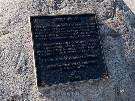 Historic Sites Of Manitoba Bruce Park 1966 Portage Avenue Winnipeg