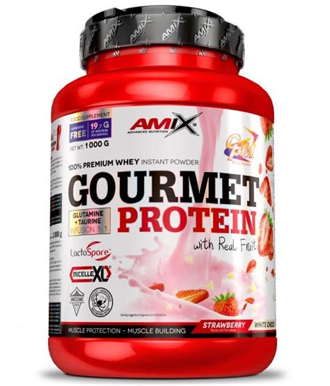 ᐉ Протеин Amix Nutrition Gourmet Protein 1000 г 33 порции Strawberry ...