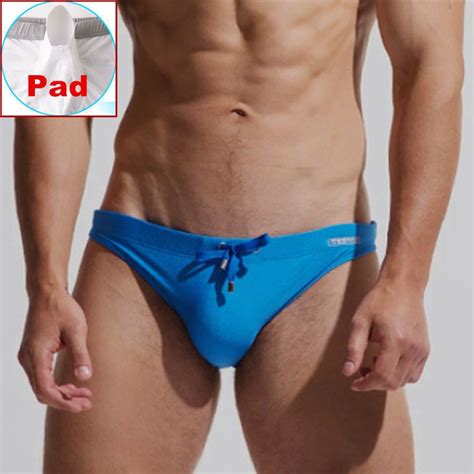 Push Up Mens Swim Briefs Desmiit Swimwear Gay Sexy Swimming Trunks For Men Swimsuit Beach