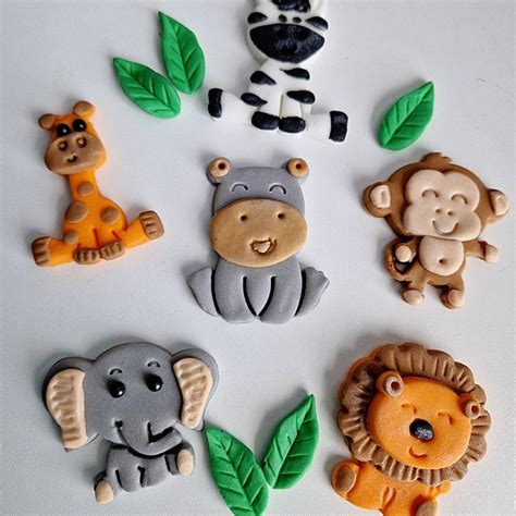 fondant animals etsy