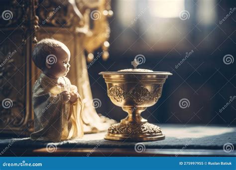 Baptism Of A Child In The Church Newborn Baby Baptism Christening A