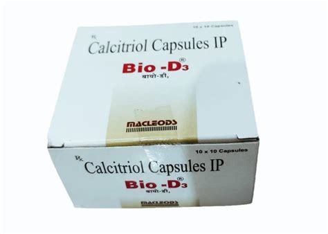 Calcitriol Capsules IP at Rs 1622/box | Calcitriol Tablets in Agra | ID ...