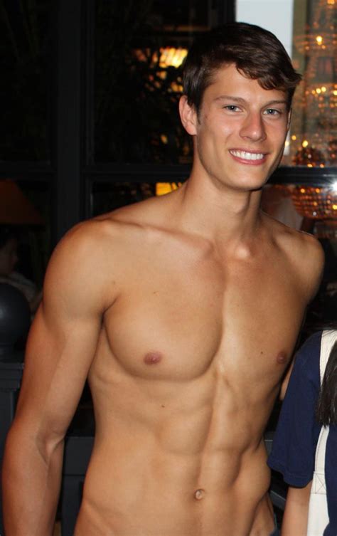 Cute Hollister Boy Perfect Teeth Perfect Abs Perfect V