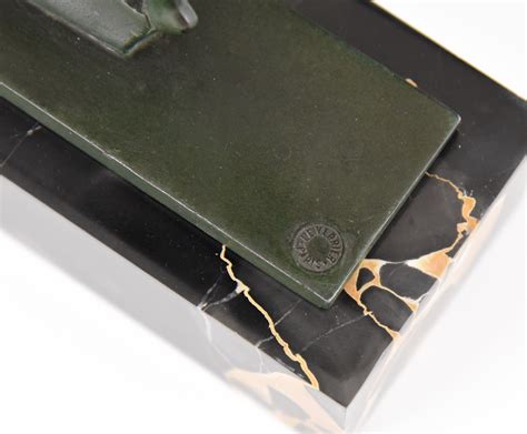 Art Deco Sculpture Of A Nude Scarf Dancer Bacchanale Deconamic