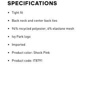 IVY PARK Swim Ivy Park X Adidas Sequin Triangle Bikini Top Poshmark