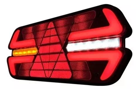 Lanterna Carreta Triplo X 24v Led Traseira Pradolux Esquerda Frete grátis