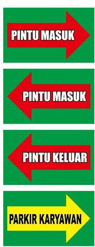 banner penunjuk arah