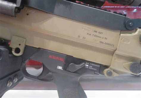 Пулемет HK 421 производства Heckler & Koch дебютировал на выставке ...