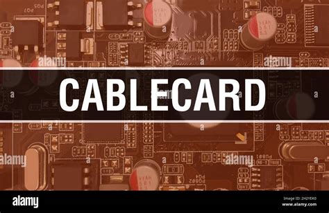 Cablecard Hi Res Stock Photography And Images Alamy