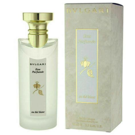 Bvlgari Eau Parfumee Au The Blanc EDC 2 5oz 75ml Unisex RARE