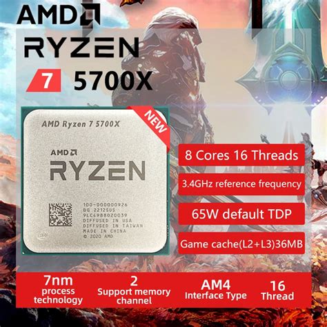 Amd Ryzen 7 5700g 3.8ghz 8 Core Processor | Amd Ryzen 7 5700 Processor ...