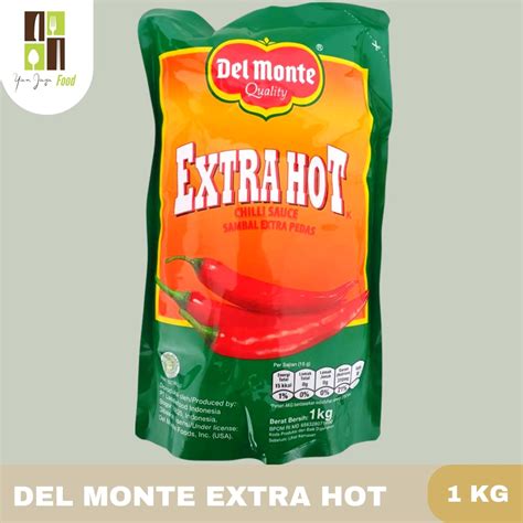 Jual Del Monte Delmonte Saus Saos Sambal Extra Hot Extra Pedas Kg Shopee Indonesia