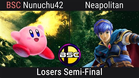 Bsc Nunuchu Kirby Vs Neapolitan Marth Lucina Hdr Cade Series