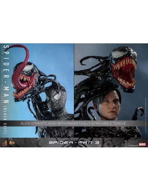 Comprar Figura Spider Man Black Suit Spider Man Hot Toys Mil Comics Tienda De