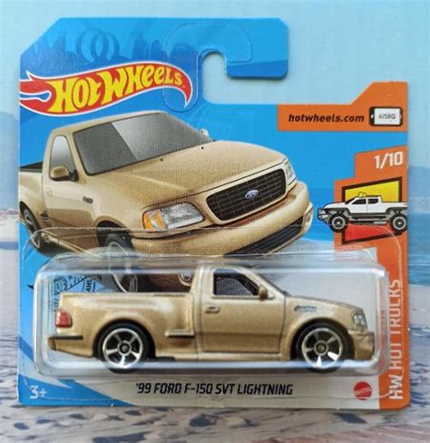 Ford F Svt Lightning Hw Hot Trucks Hotwheels Aukro