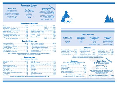 Menu for North Pole Restaurant in Newport, MN | Sirved