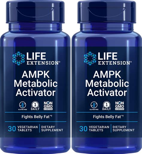 Amazon.com: Life Extension AMPK Metabolic Activator 30 tablets (Pack of ...