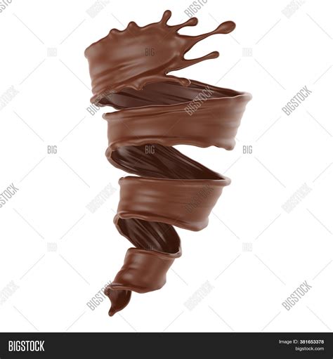 Milk Chocolate Curvy Image Photo Free Trial Bigstock