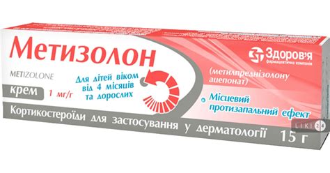 Метизолон – инструкция, цена в аптеках Украины, применение