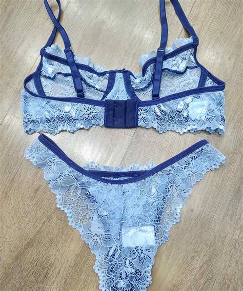 Conjunto Vick Em Renda Sem Bojo Aro Aline Lingerie
