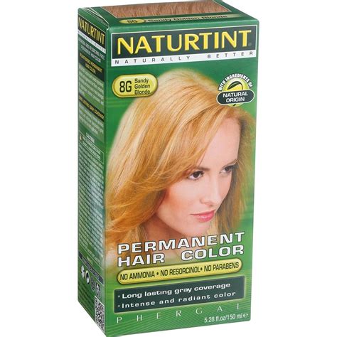 Naturtint Permanent Hair Color G Sandy Golden Blonde Fl Oz By Naturtint Hair Color