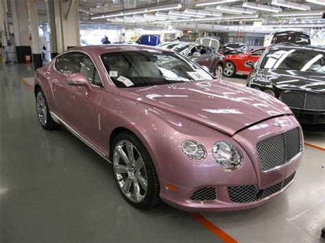 Passion Pink 2012 Bentley Continental Gt Pink Bentley Passion Pink