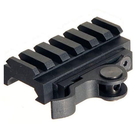 Aimshot Picatinny Quick Release Rail Adapter Mount Low Profile 60mm