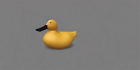 Duck Shaped Spaceship Elegant Smooth Shapes Duck Stable Diffusion