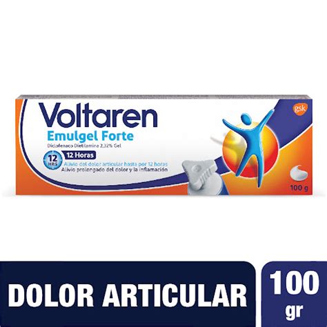 Voltaren Emulgel Forte Diclofenaco 2 32 Gsk Tubo Crema X 100 Gr