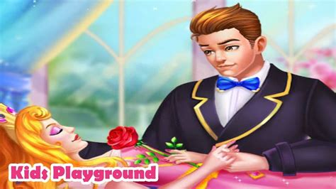 Sleeping Beauty Makeover Date Dress Up Game For Kids Youtube