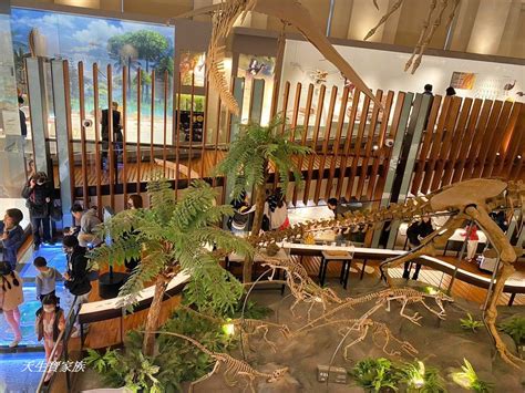 臺灣博物館古生物館台北恐龍博物館土銀展示館，金融與古生物奇妙交錯 天生寶家族
