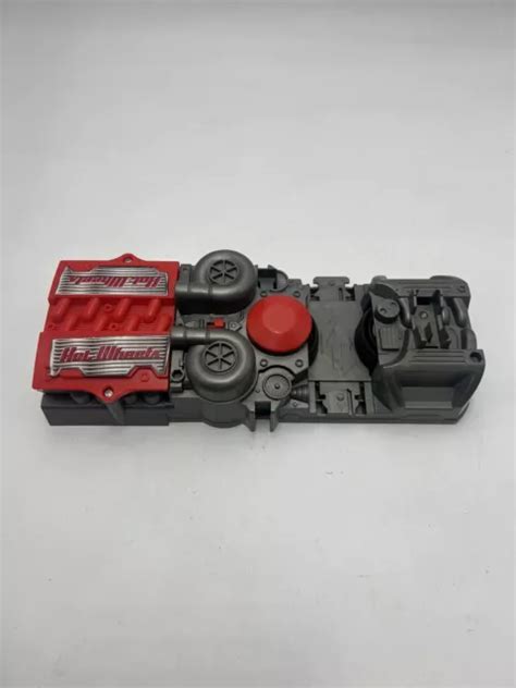 Mattel Hot Wheels Track Power Booster Car Launcher Gray Red Ggf Vgc Picclick Uk