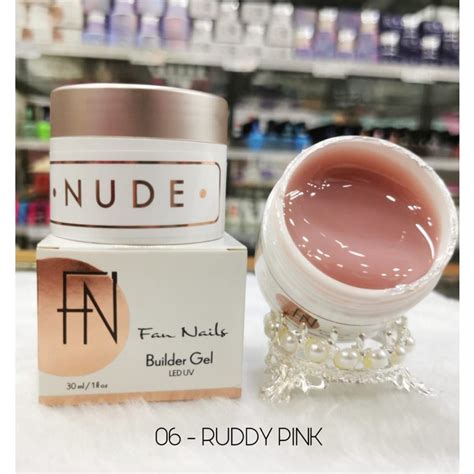 Gel Fan Nails Builder Autonivelante Linha Nude G Shopee Brasil