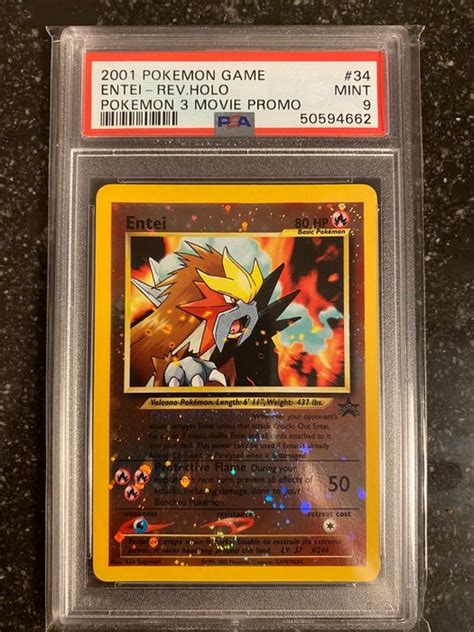 The Pokémon Company Pokémon Graded Card Entei 2001 Catawiki