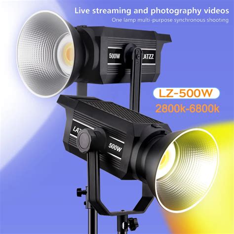 Лампа для фотосъемки в фотостудии, 500 Вт, 2800k-6800k | AliExpress