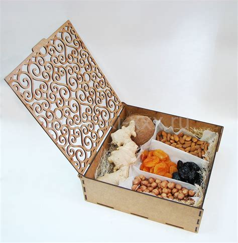 Коробка с орехами под заказ с доставкой 24 часа купить в СПБ