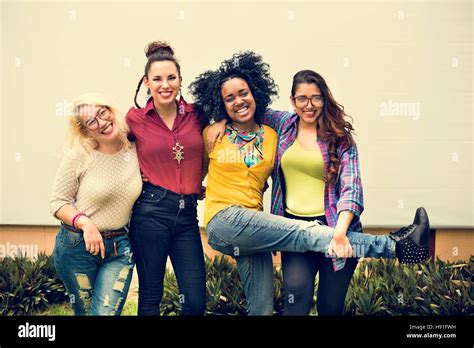 Group Of Friends Happiness Enjoyment Concept Stock Photo Alamy