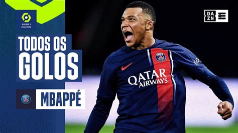 Os 27 golos de Kylian Mbappé na Ligue 1 23 24 YouTube