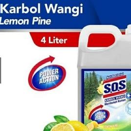 Jual Sos Karbol Sereh Lemon Pembersih Lantai Liter Sos Karbol Wangi