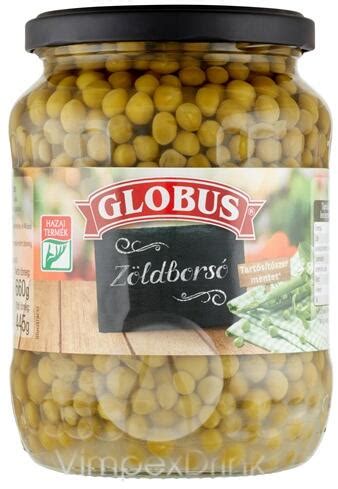 Vásárlás: GLOBUS KONZERV Zöldborsó 720ml üveg Konzerv árak ...