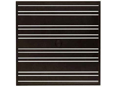 Woodard 02637 Tri Slat 36 Inch Square Top Hickory Park Furniture